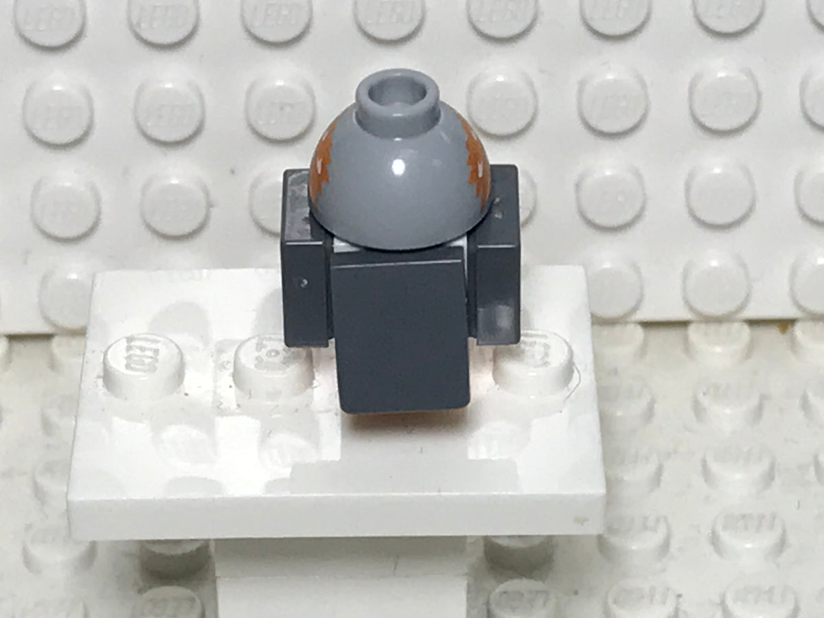 Porg - White Body, Dark Bluish Gray Wings and Tail, Porg05