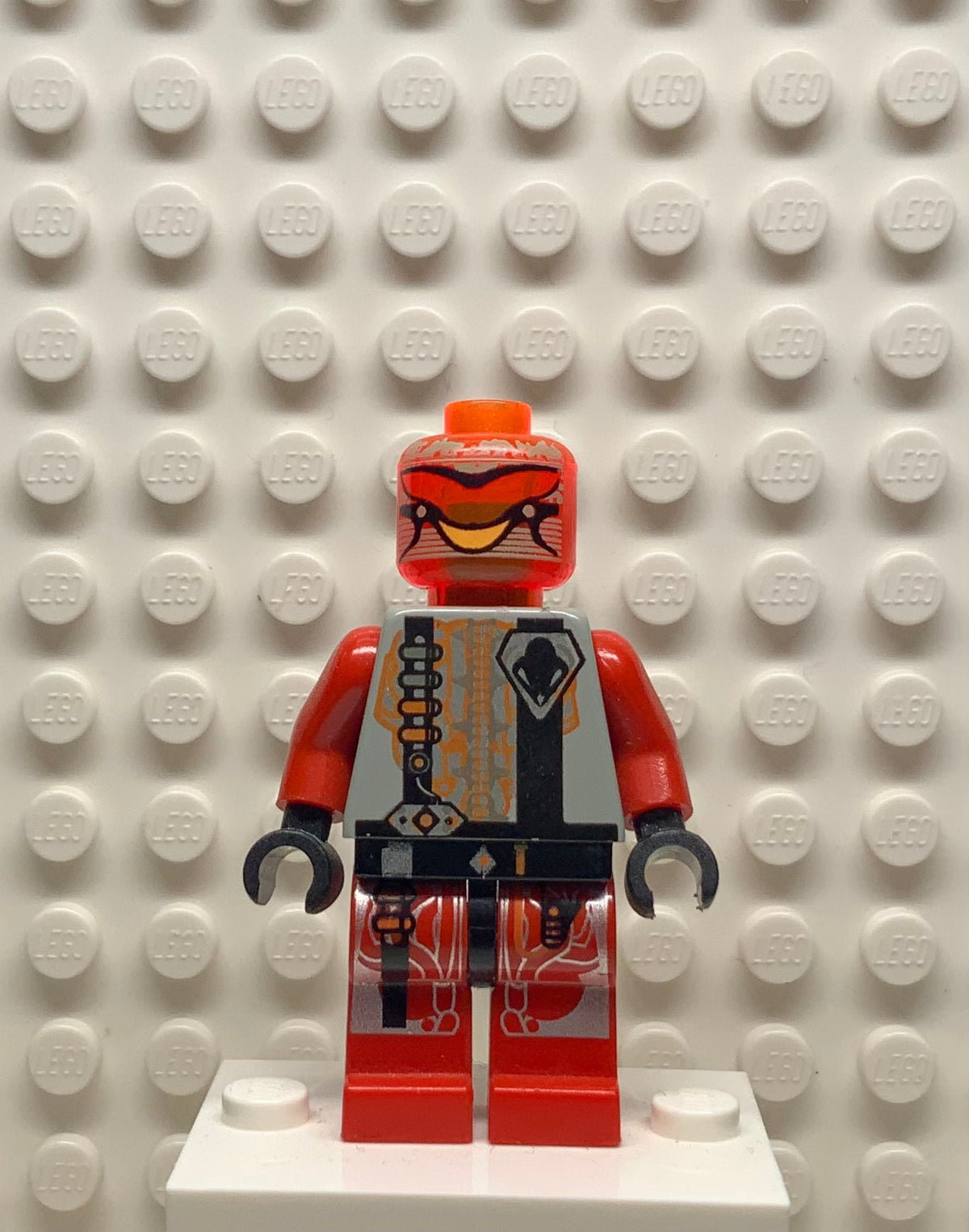 UFO Zotaxian Alien - Red Pilot with Plain Black Helmet (Chamon), sp047