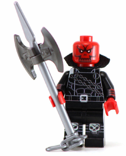 RED AXE Custom Printed & Inspired Lego Marvel Minifigure
