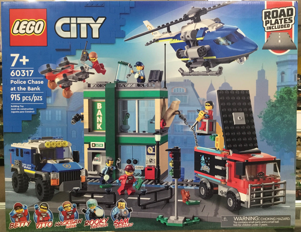 Police Chase at the Bank 60317 LEGO® City Set