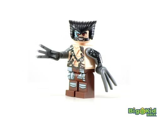 ANGRY CLAWS ROBOT Custom Printed Marvel Lego Minifigure