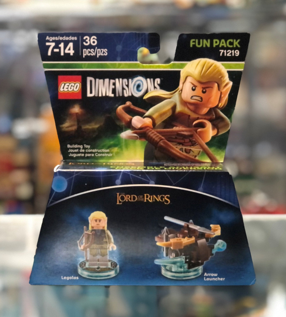Fun Pack - The Lord of the Rings (Legolas and Arrow Launcher), 71219