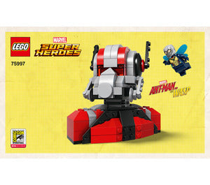 75997-Ant-Man and the Wasp - San Diego Comic-Con 2018 Exclusive - INSTRUCTIONS ONLY