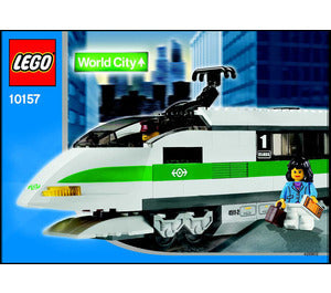 10157-High Speed Train Locomotive - INSTRUCTIONS ONLY