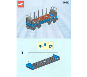 10013-Open Freight Wagon - INSTRUCTIONS ONLY