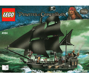 4184-The Black Pearl - INSTRUCTIONS ONLY