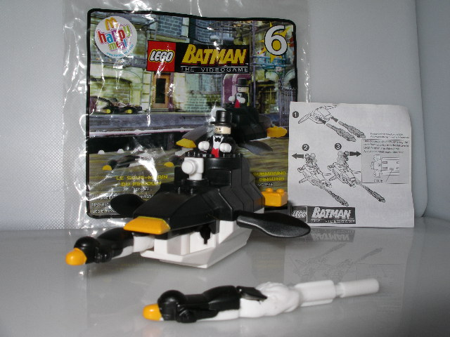 Batman The Videogame The Penguin Submarine McDonald's #6, McDBat6