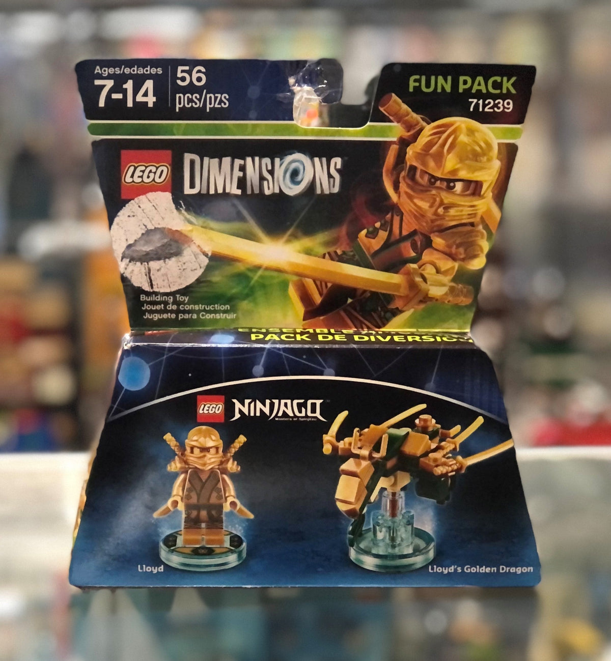 Fun Pack - Ninjago (Lloyd and Lloyd's Golden Dragon), 71239