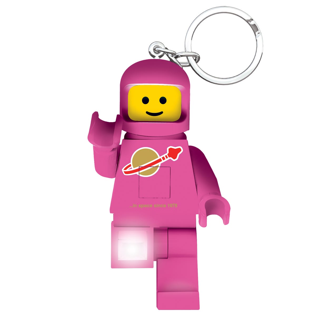 LEGO® Spaceman Key Light – Pink LED Light 3”