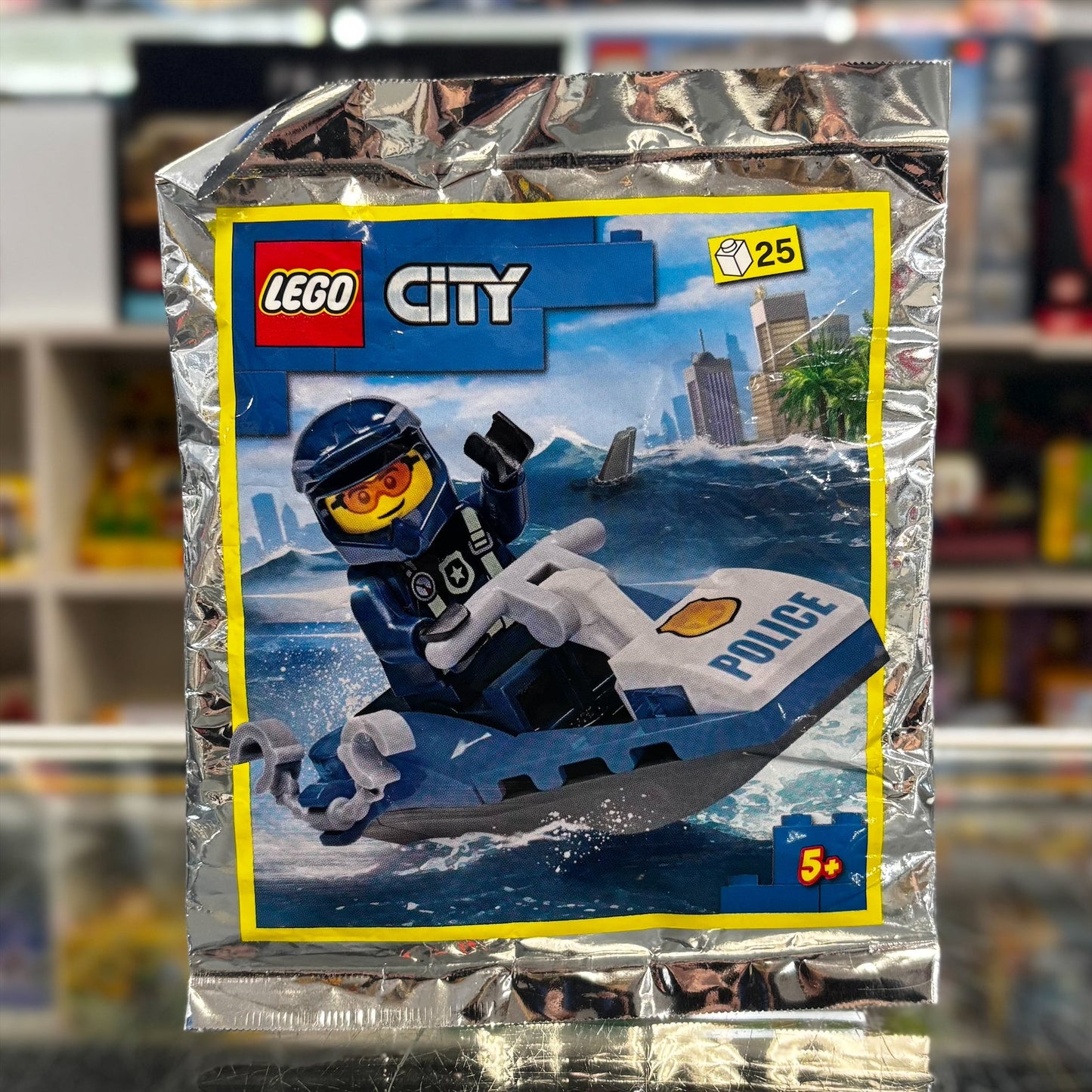 Policeman with Jet Ski foil pack, 952207