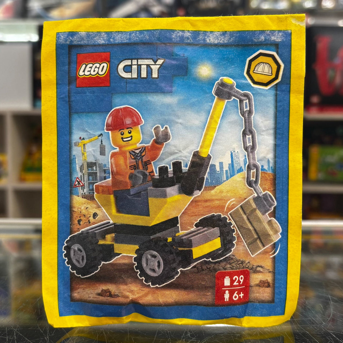 Builder with Crane paper bag, 952401