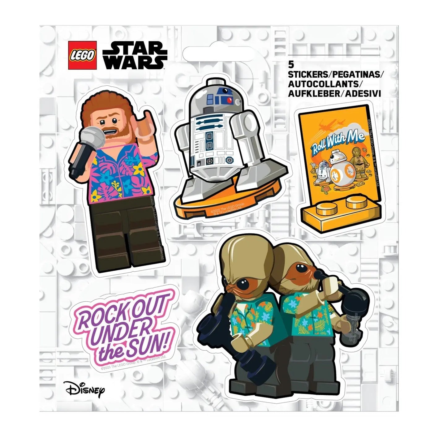 LEGO® Star Wars™ Sticker- R2-D2™ Vacation (53865)